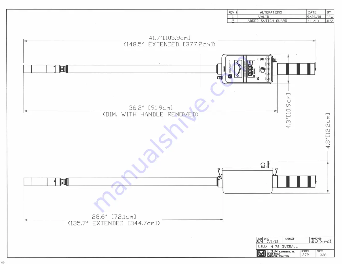 Ludlum Measurements 299335 Manual Download Page 4