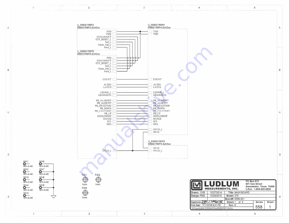 Ludlum Measurements 375-31H Скачать руководство пользователя страница 48