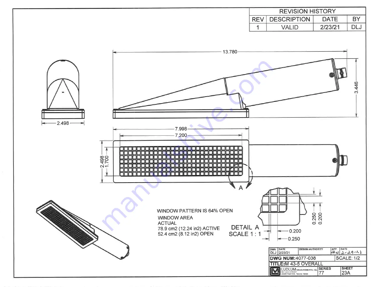 Ludlum Measurements 43-5 Manual Download Page 12