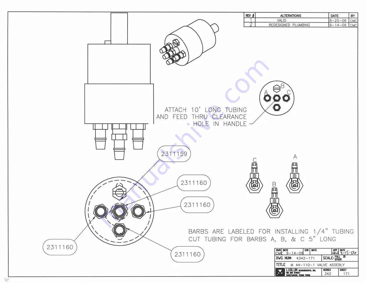 Ludlum Measurements 44-110 Manual Download Page 13