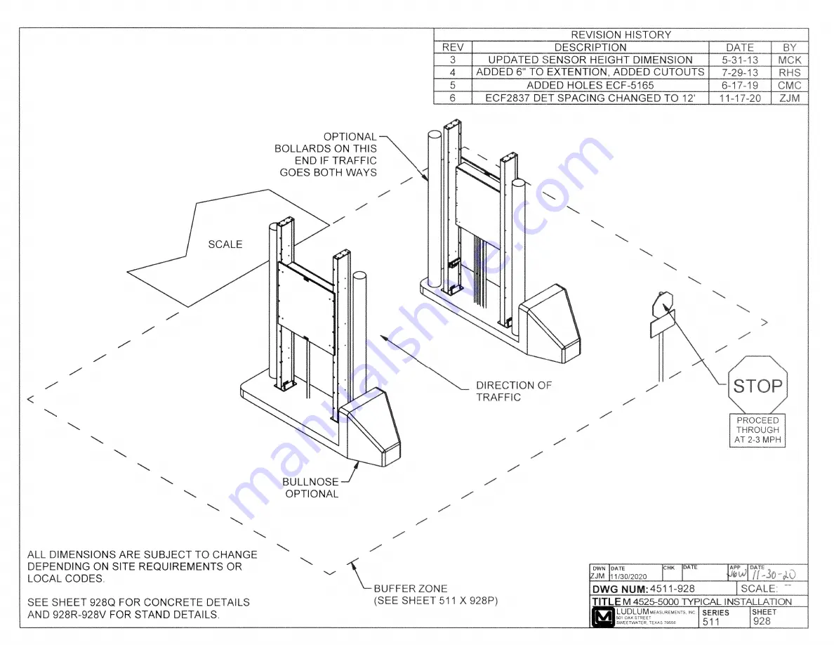 Ludlum Measurements 4525 GENERATION IV Series Installation Manual Download Page 40