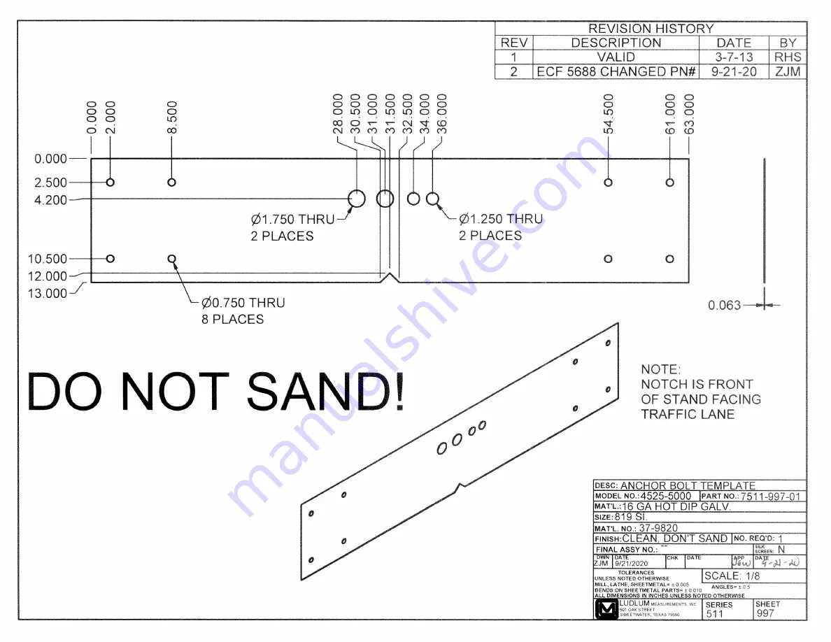 Ludlum Measurements 4525 GENERATION IV Series Installation Manual Download Page 75