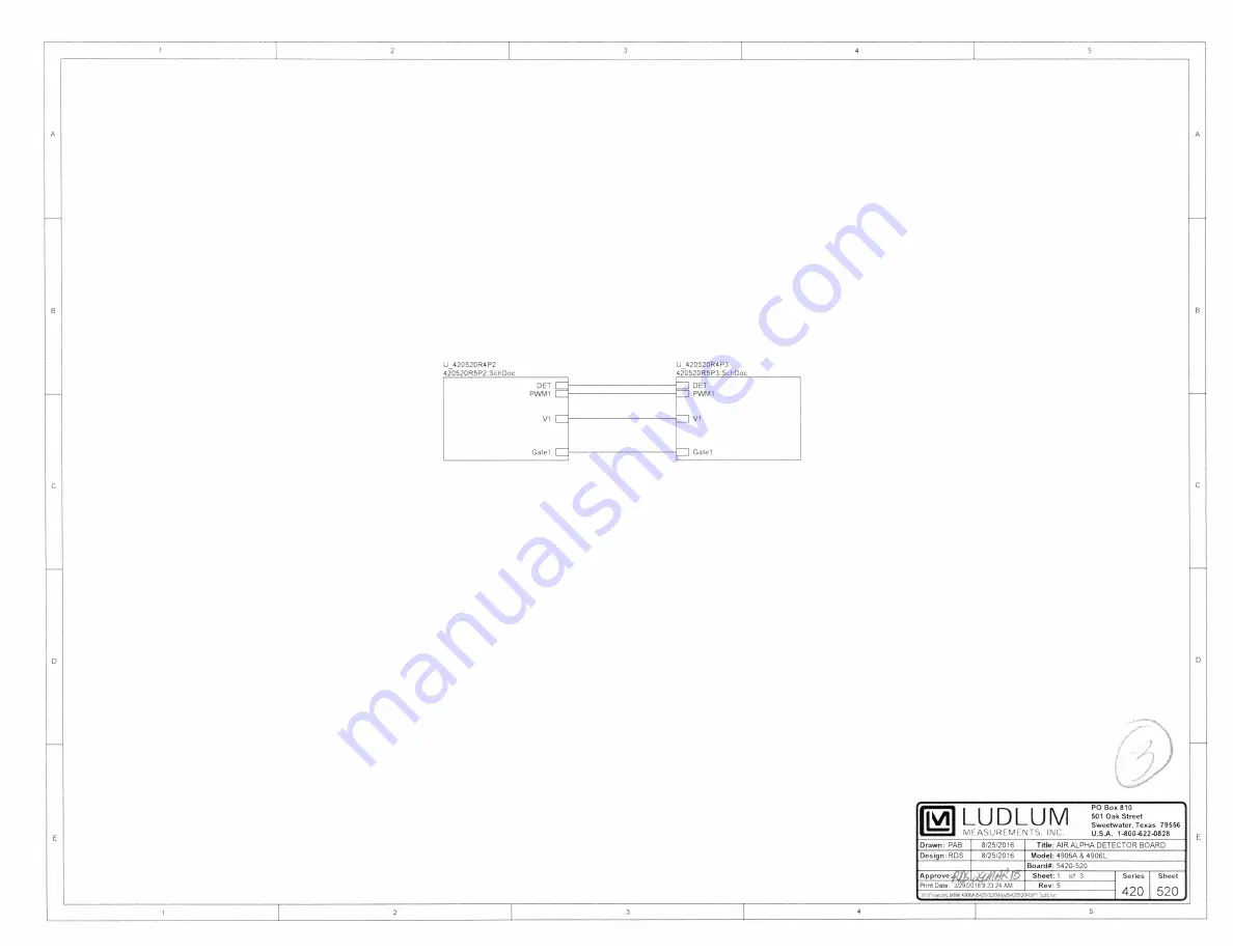 Ludlum Measurements 4906 Technical Manual Download Page 35