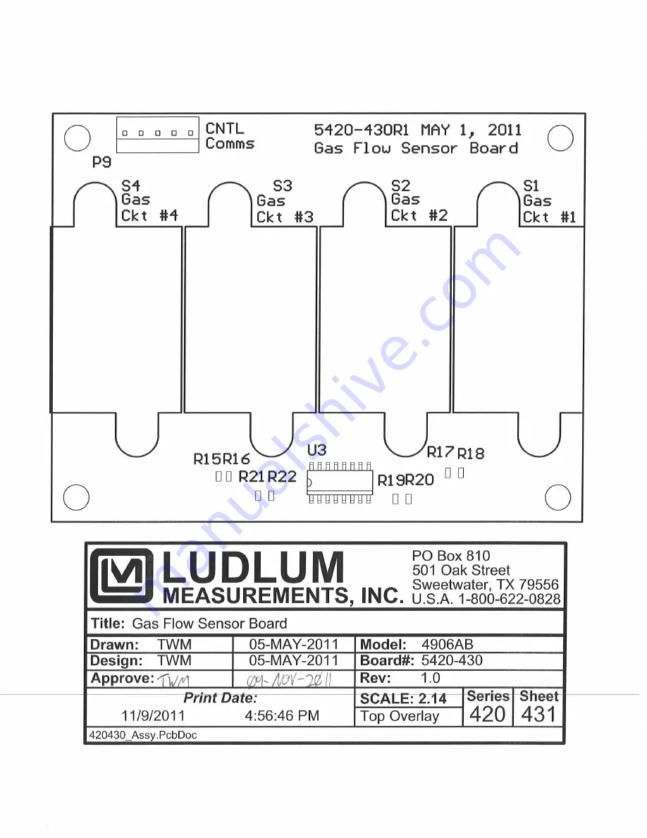 Ludlum Measurements 4906 Скачать руководство пользователя страница 55