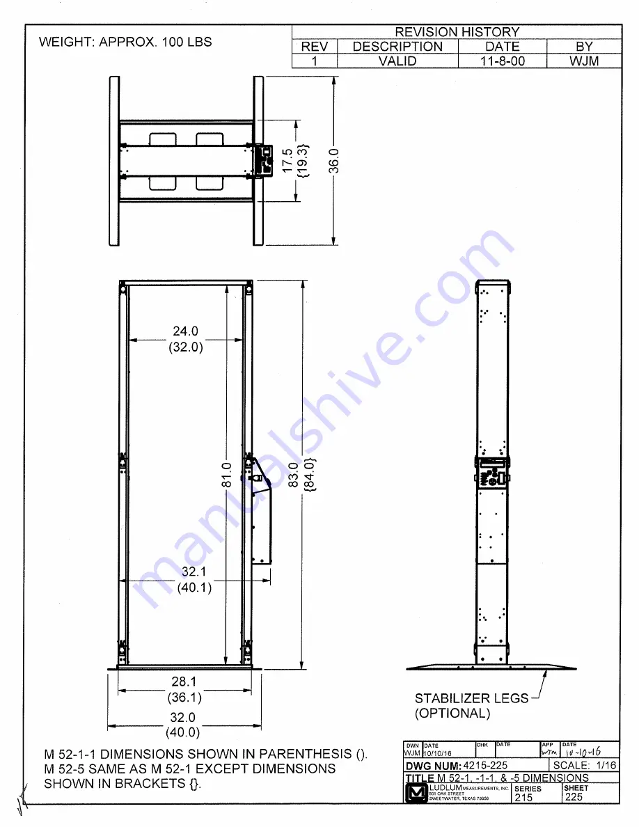 Ludlum Measurements 52-1 Скачать руководство пользователя страница 88