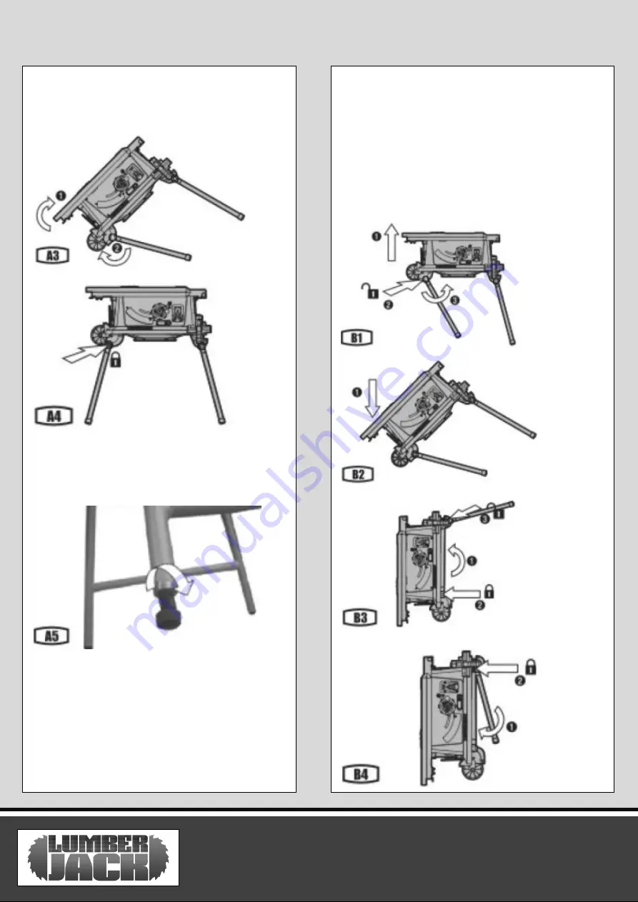 Lumberjack TS254SW Safety And Operating Manual Download Page 11