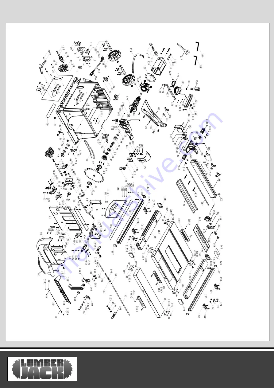 Lumberjack TS254SW Safety And Operating Manual Download Page 30