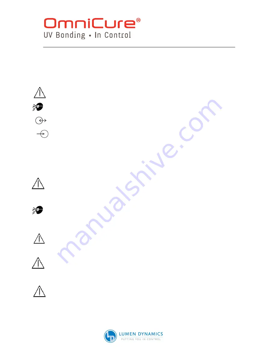 Lumen Dynamics Group OmniCure S2000 User Manual Download Page 10