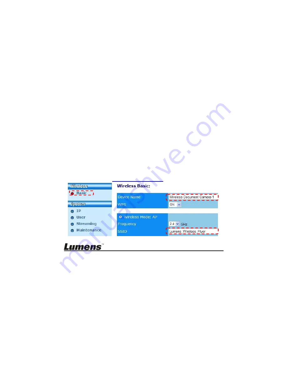 Lumens DC-W50 User Manual Download Page 16