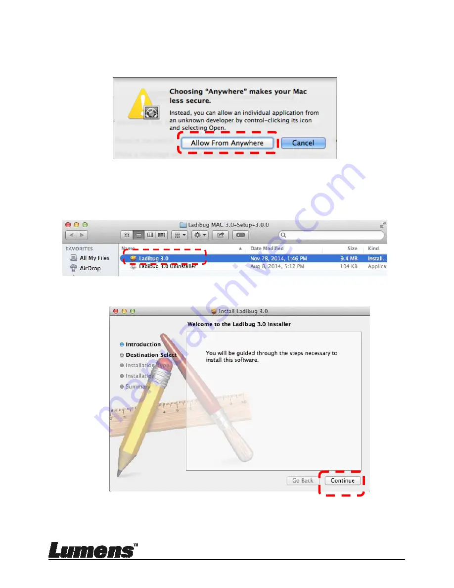 Lumens DC125 User Manual Download Page 17