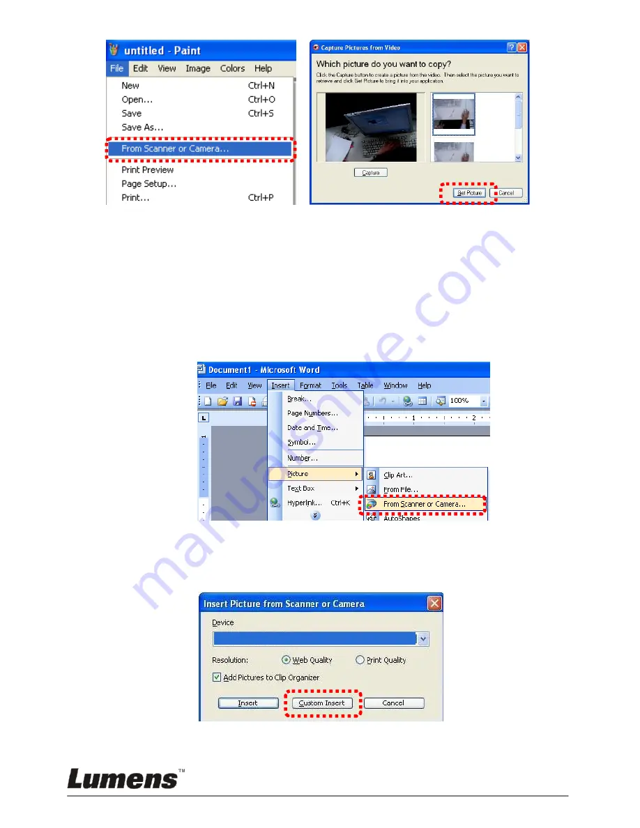 Lumens DC190 User Manual Download Page 34