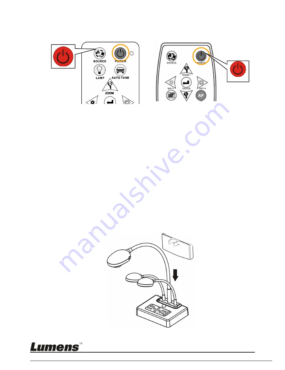 Lumens DC265 User Manual Download Page 17