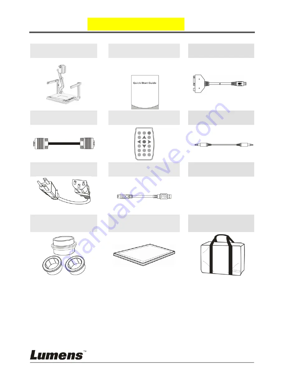 Lumens PS650 User Manual Download Page 7