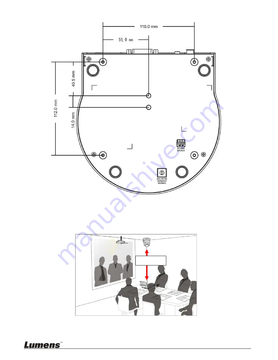 Lumens VC-A20P Installation Manual Download Page 12