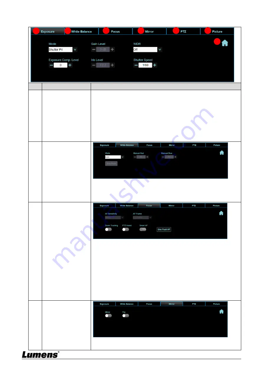 Lumens VC-A71P-HN User Manual Download Page 25