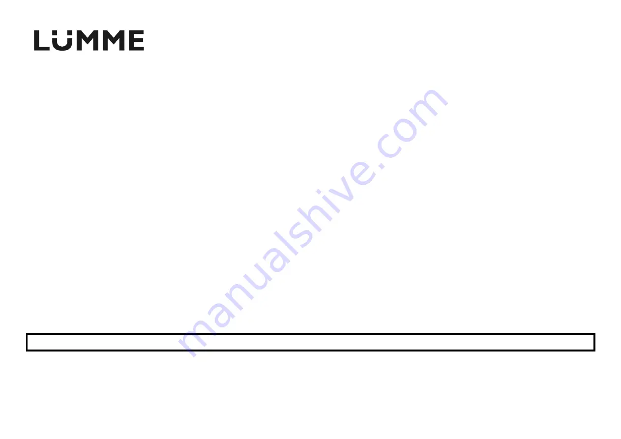 Lumme LU-1253 User Manual Download Page 4