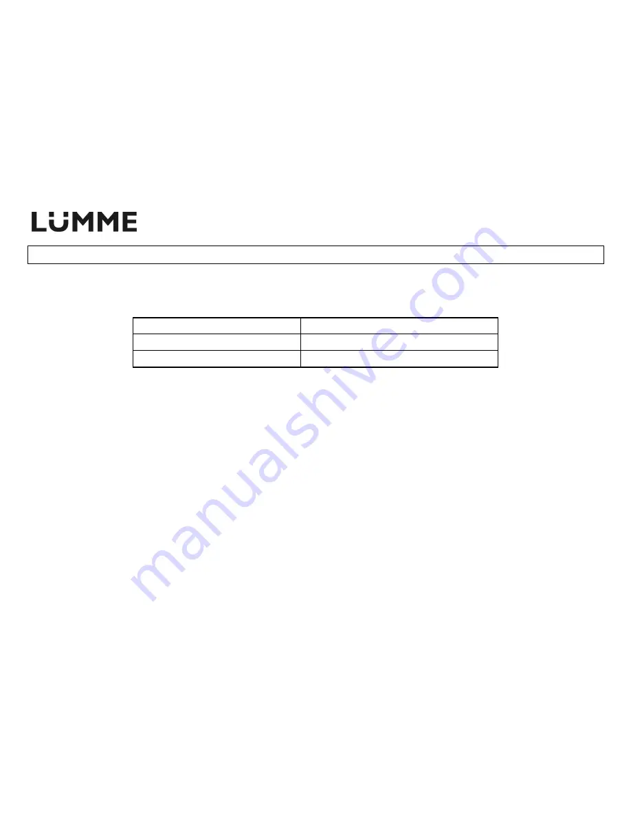 Lumme LU-256 User Manual Download Page 7