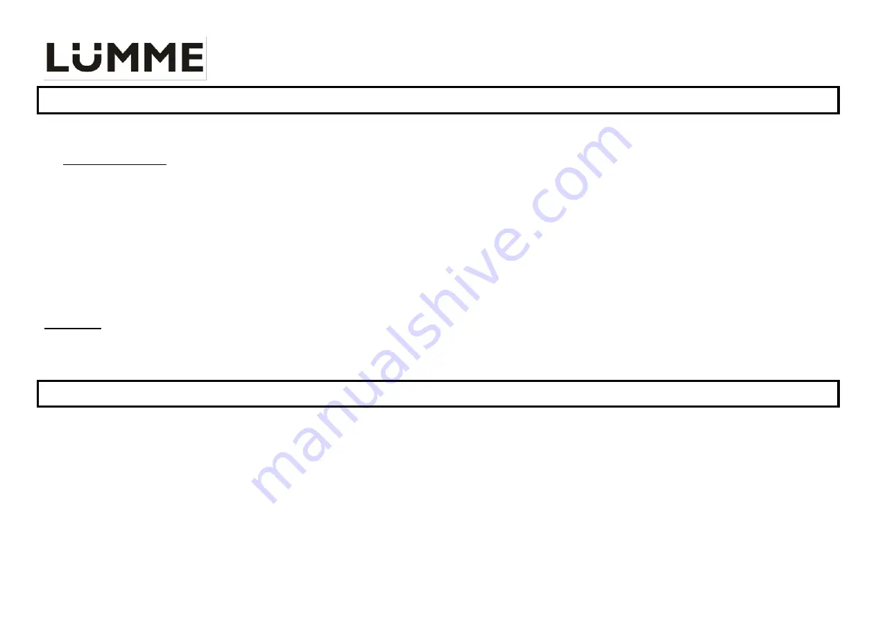 Lumme LU-295 User Manual Download Page 5