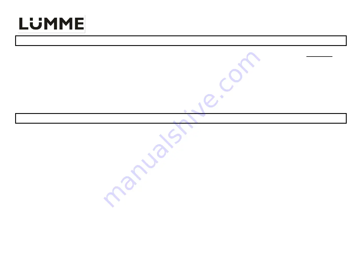 Lumme LU-295 User Manual Download Page 23