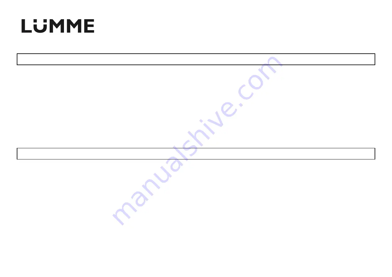 Lumme LU-3206 User Manual Download Page 43