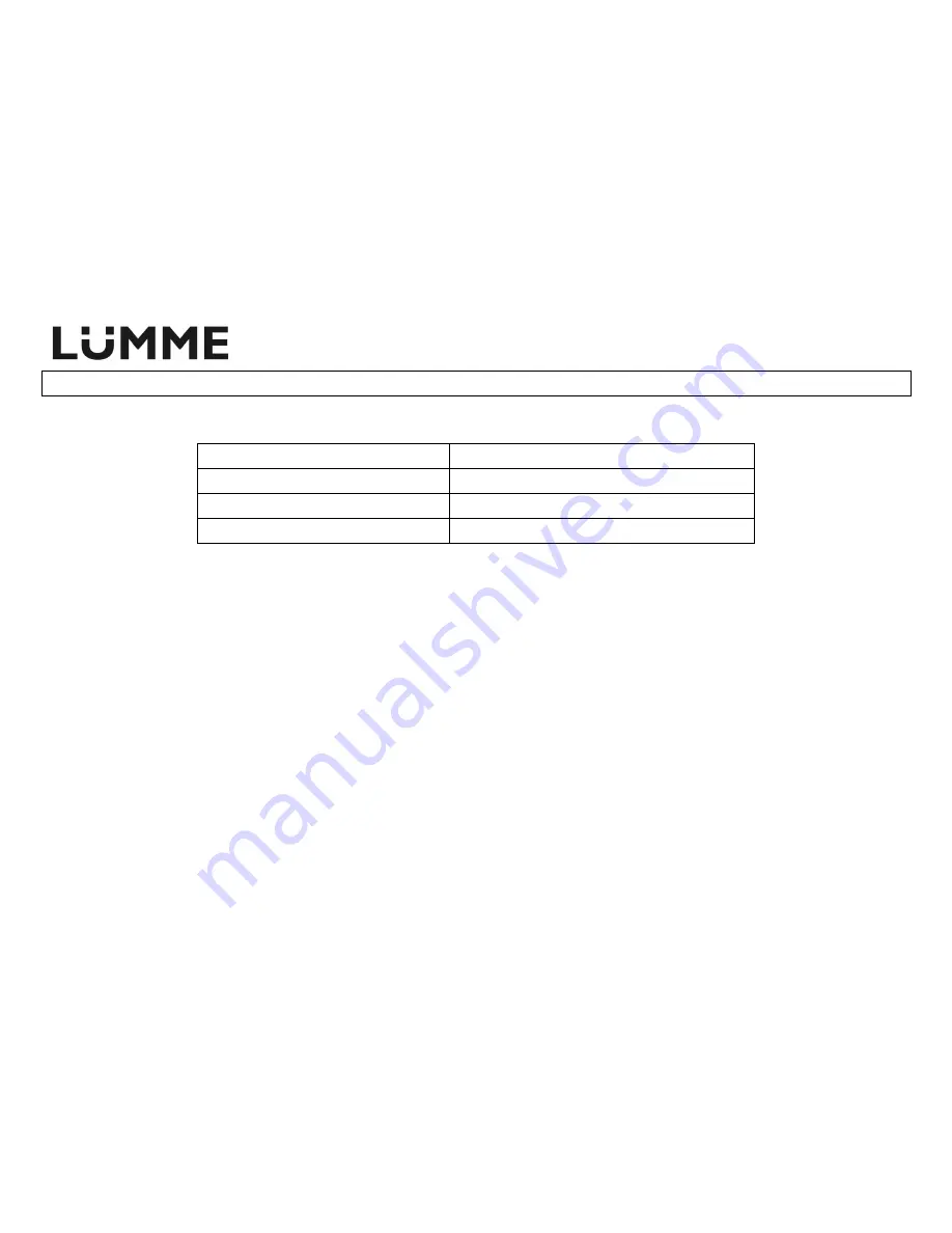 Lumme LU-3208 User Manual Download Page 45