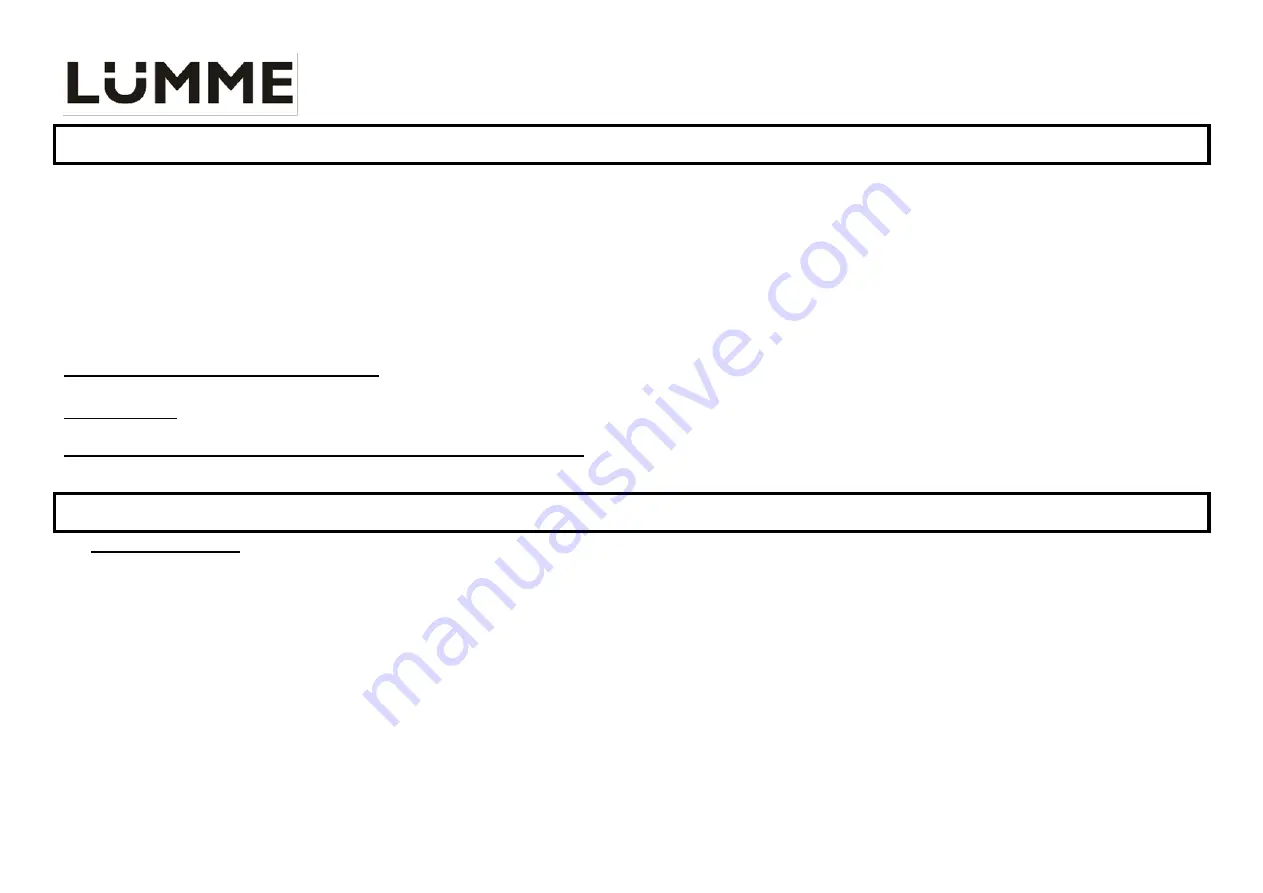 Lumme LU-3830 Manual Download Page 4