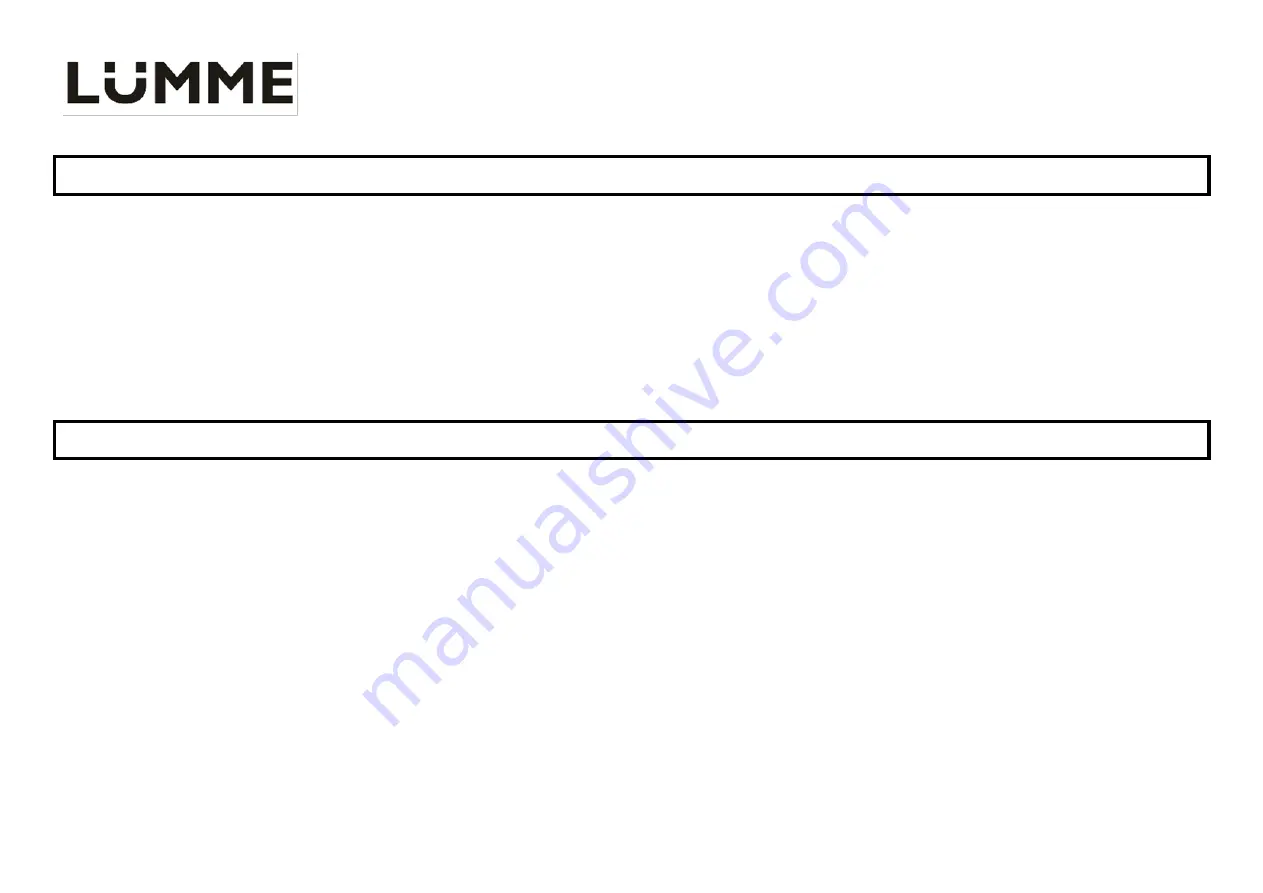 Lumme LU-3830 Manual Download Page 6