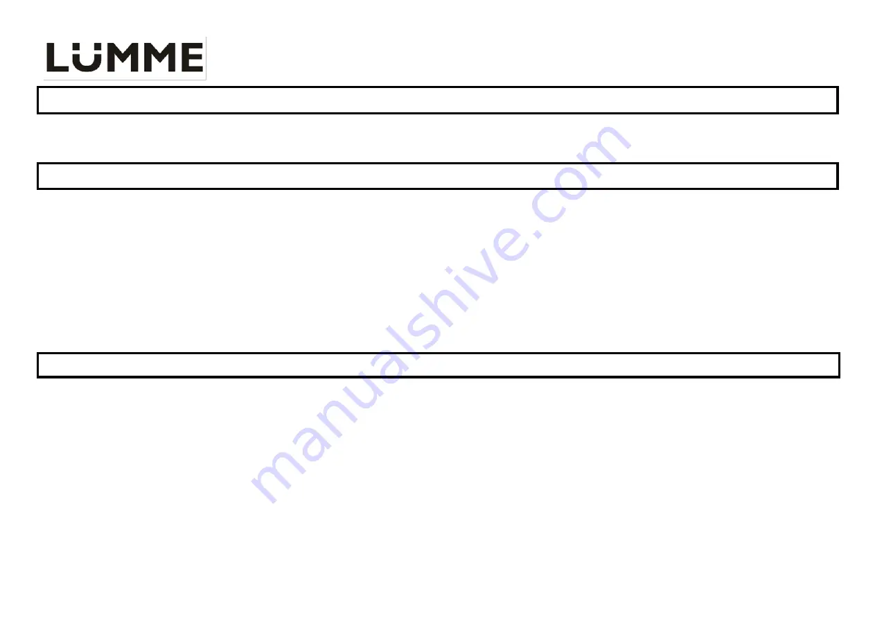 Lumme LU-3830 Manual Download Page 7