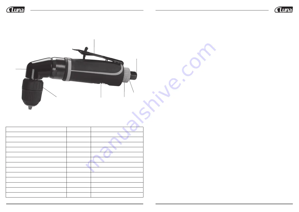 Luna ADA10QC Original Instructions Manual Download Page 27