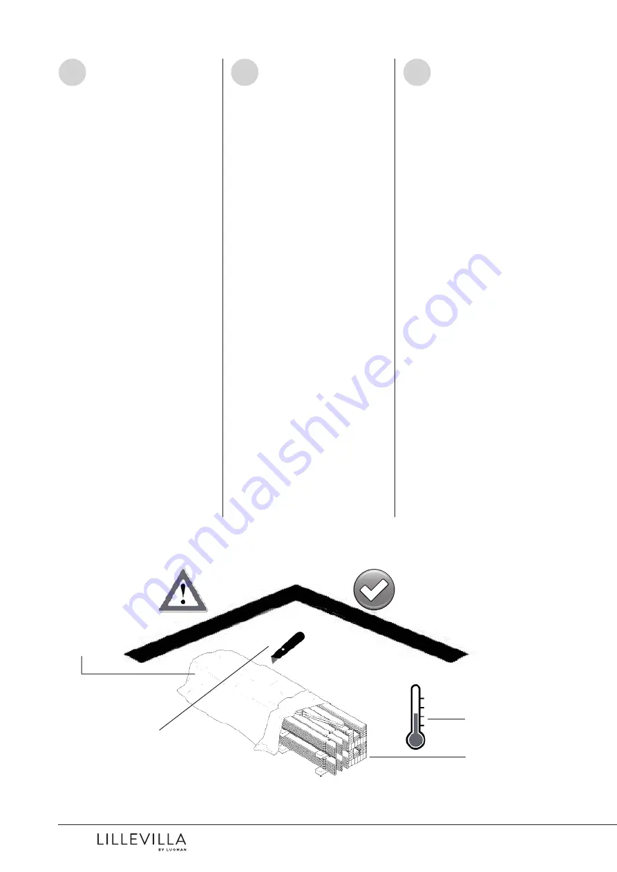 Luoman Lillevilla 490 Assembly And Maintenance Download Page 8