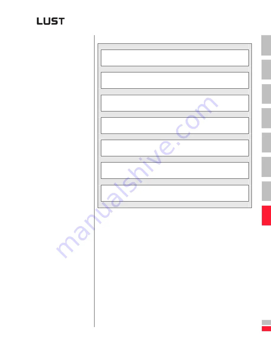 Lust CDA3000 Engineering Manual Download Page 298