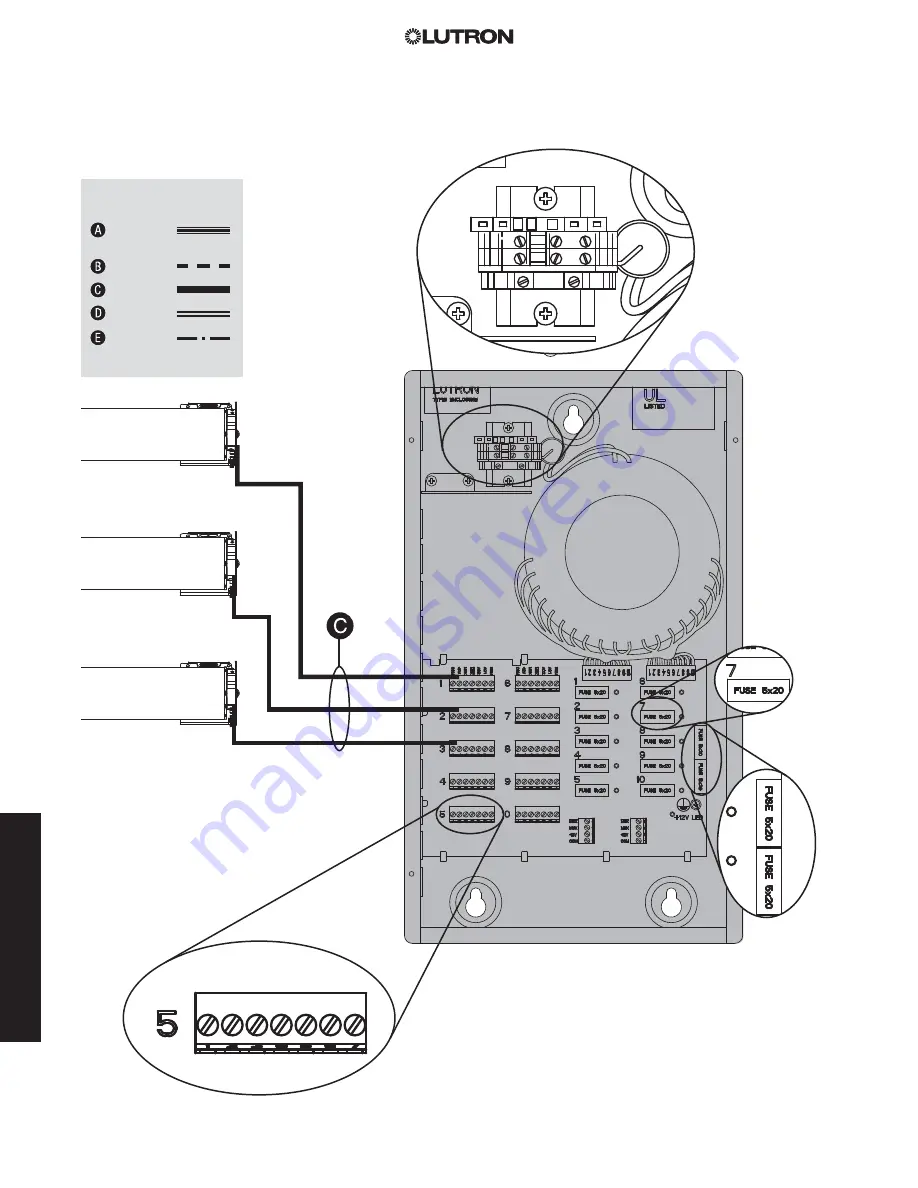 Lutron Electronics Sivoia QED Technical Reference Manual Download Page 40