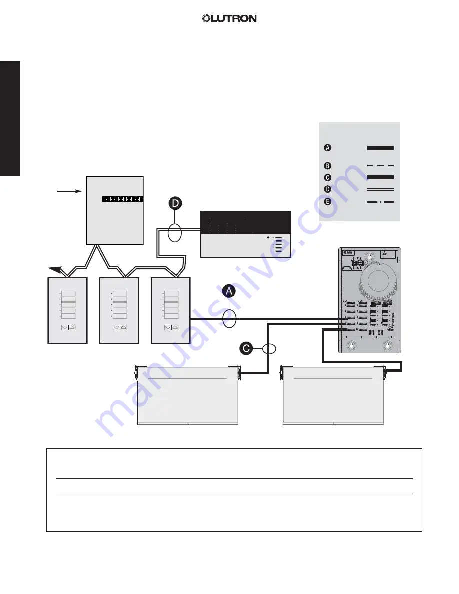 Lutron Electronics Sivoia QED Technical Reference Manual Download Page 50