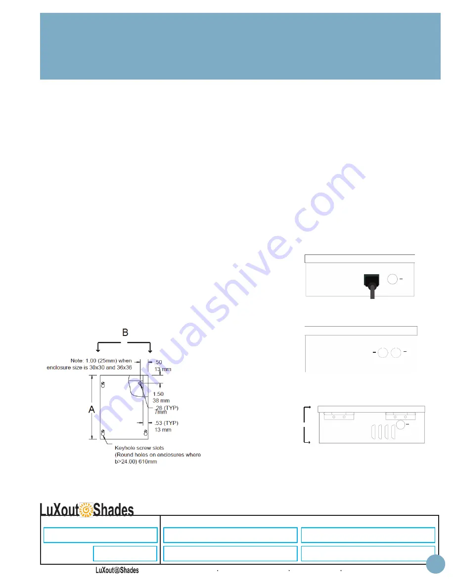 LuXout Shades LSPP-12V-29A-18S Скачать руководство пользователя страница 5