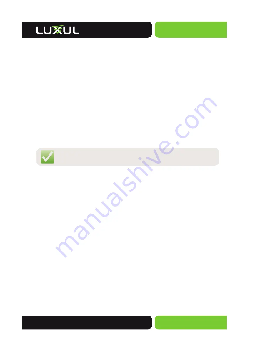 Luxul AMS-2616P Quick Install Manual Download Page 9