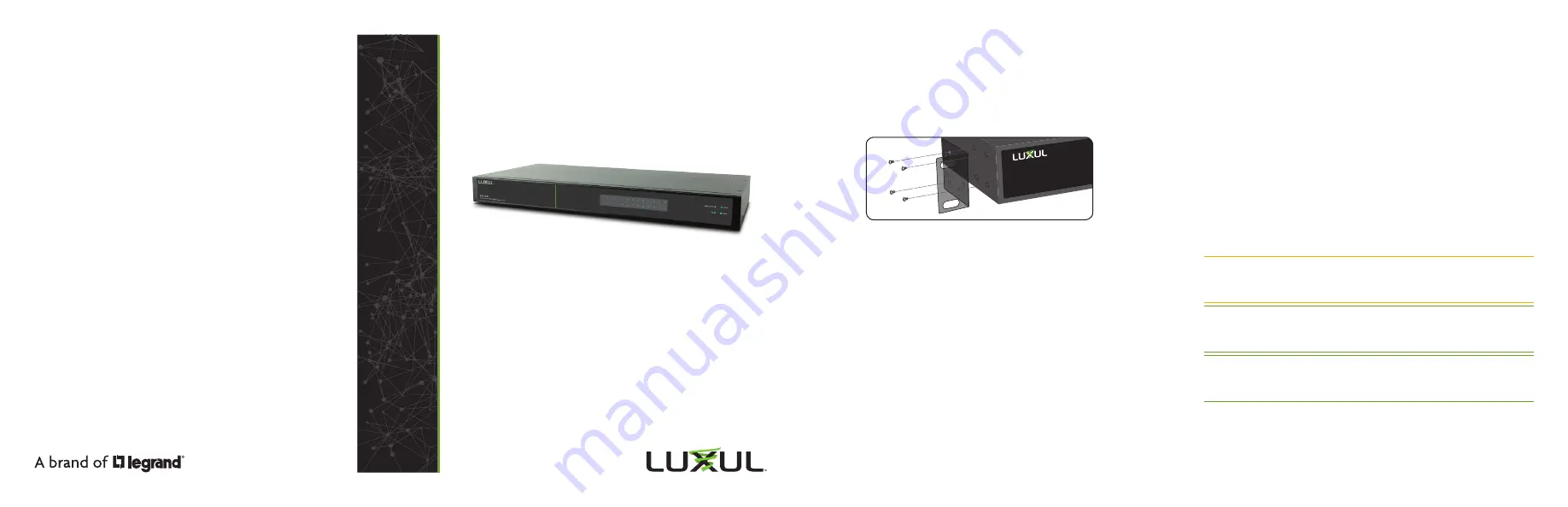 Luxul AMS-2624P-E Quick Install Manual Download Page 8