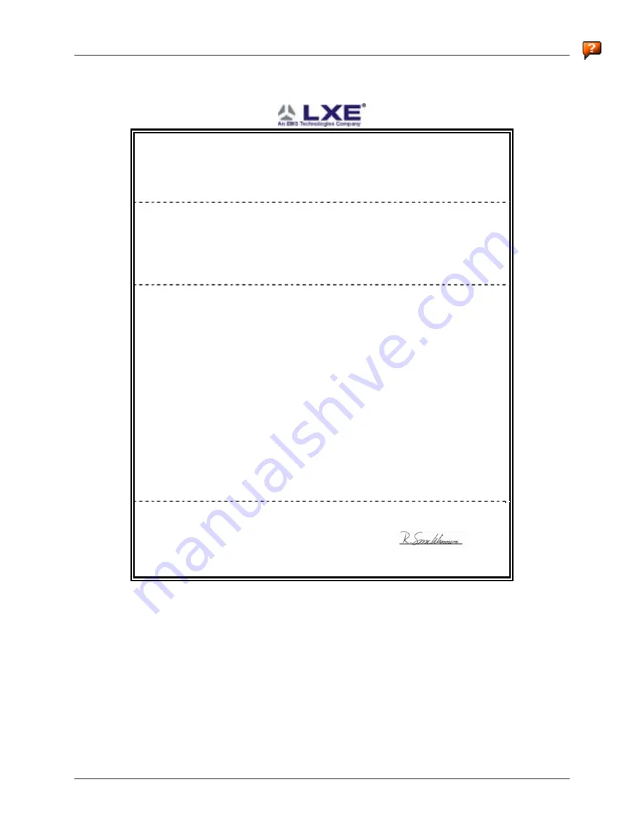 LXE VX4 User Manual Download Page 72