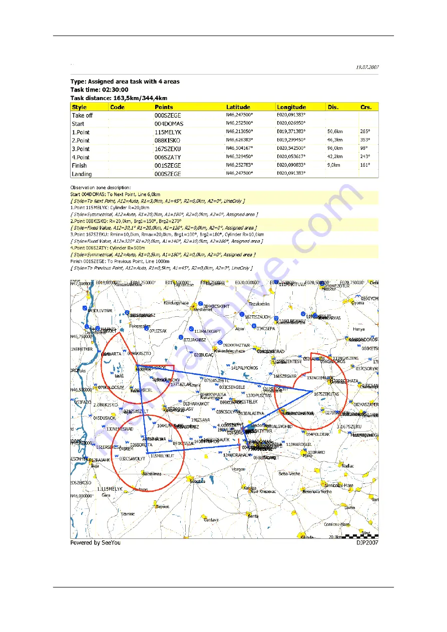 LXNAV LX80xx User Manual Download Page 167