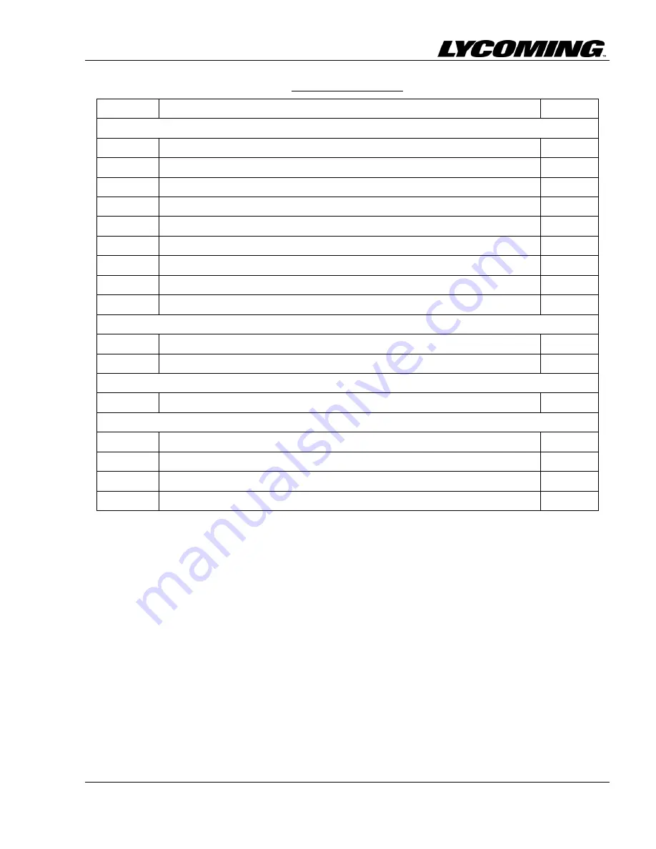 Lycoming IO-360-N1A Installation And Operation Manual Download Page 11