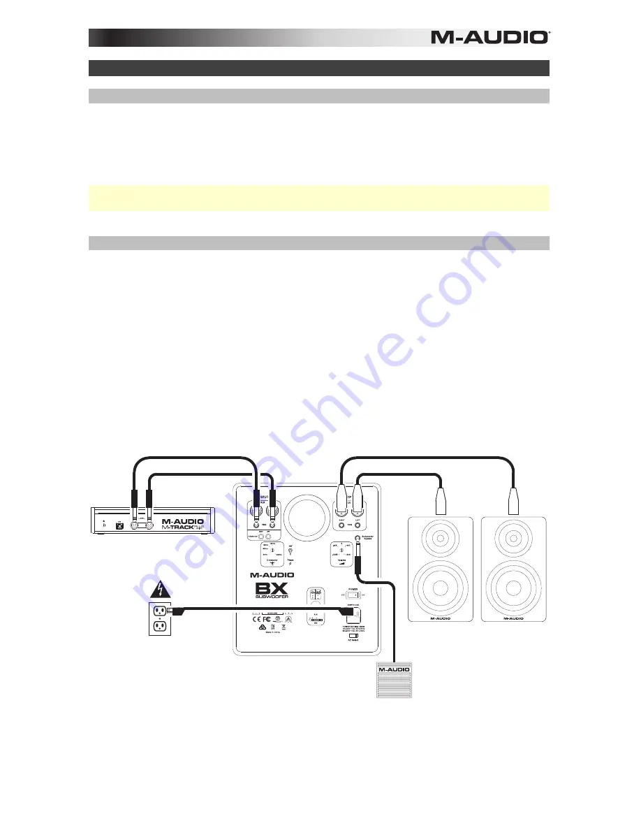 M-Audio BX User Manual Download Page 31