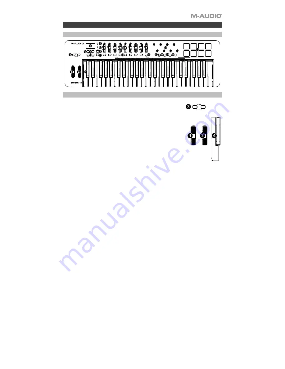 M-Audio Oxygen 49 Quick Start Manual Download Page 5