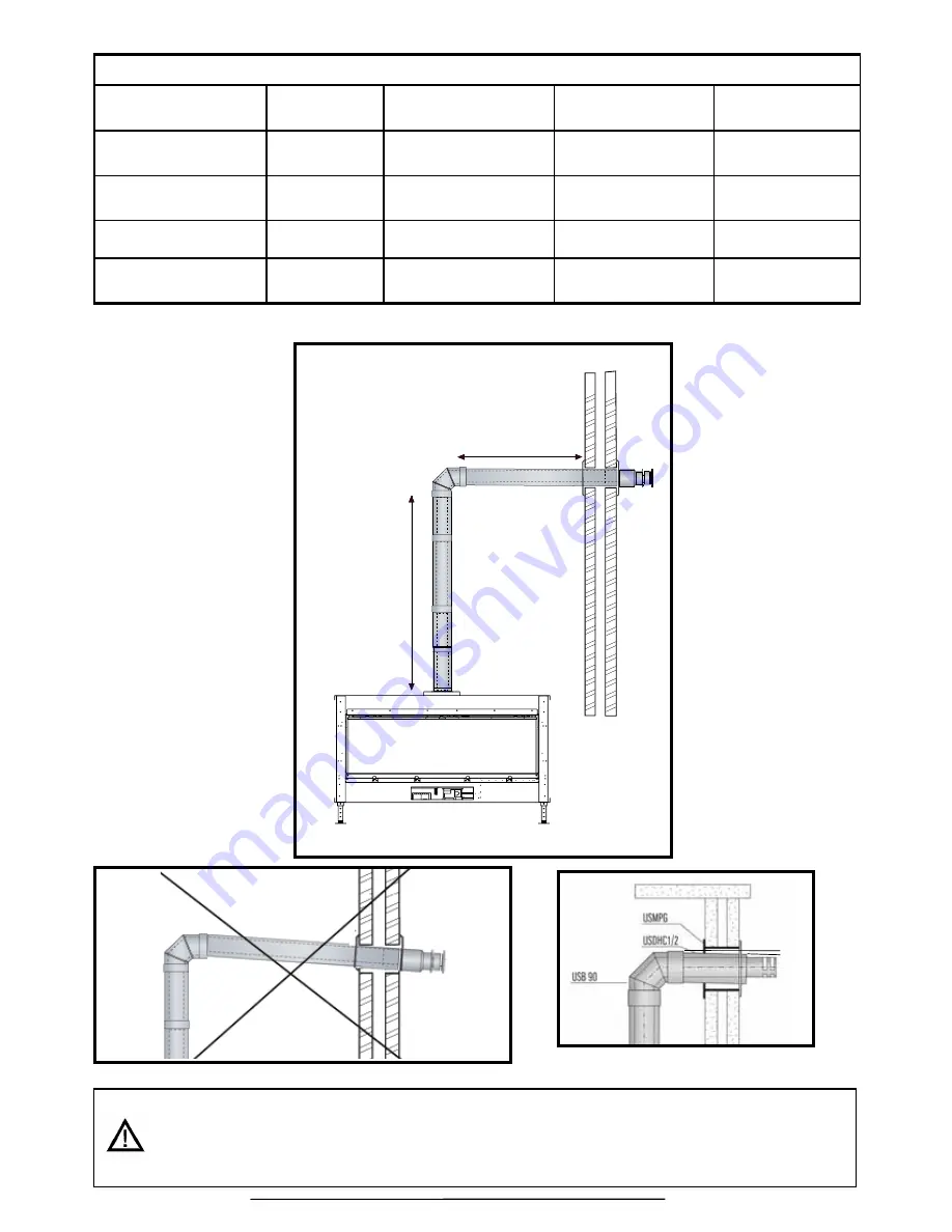 M Design LUNA 1000 CL Gold Gas Instructions For Installation And Use Manual Download Page 11