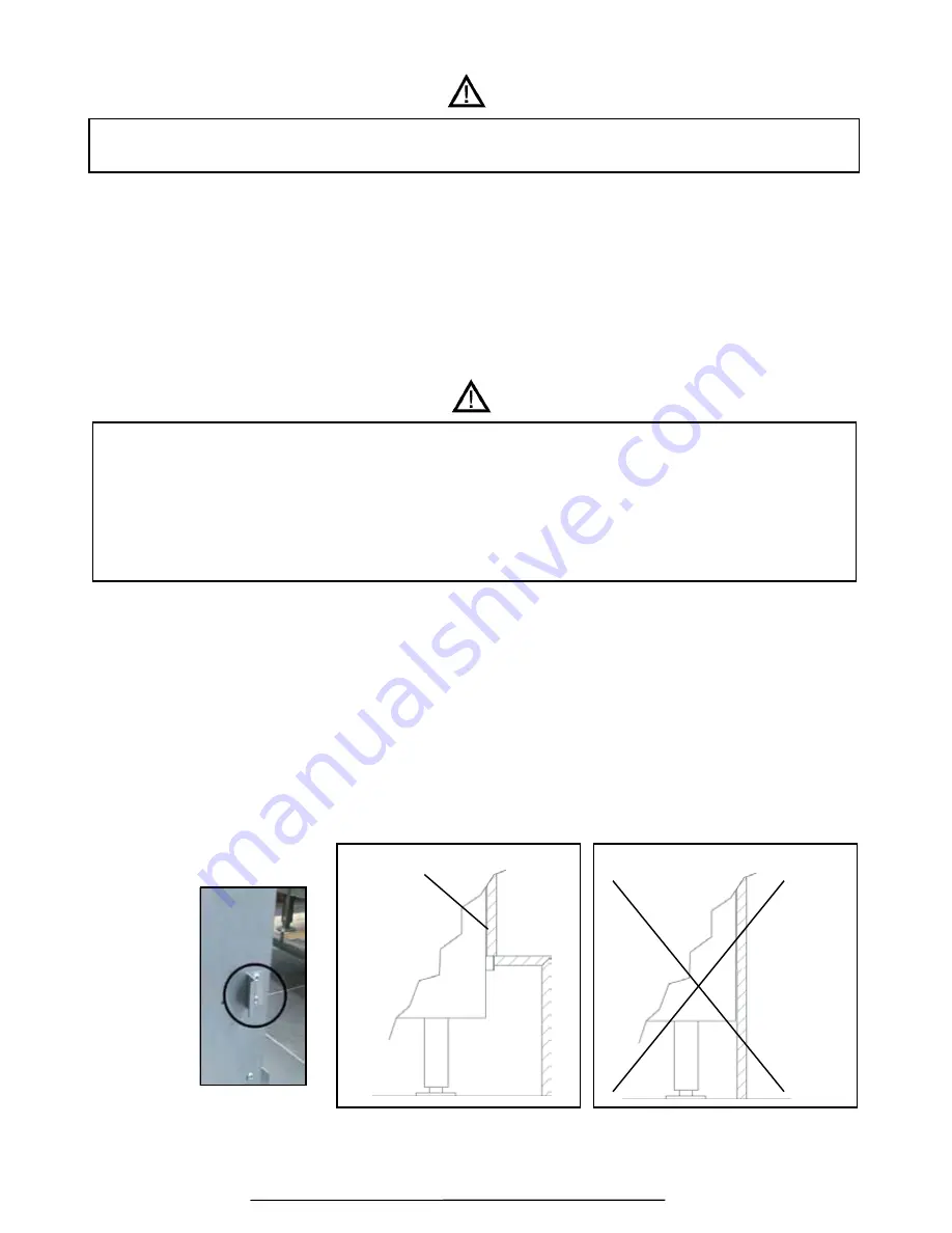 M Design LUNA 1000 CL Gold Gas Instructions For Installation And Use Manual Download Page 13