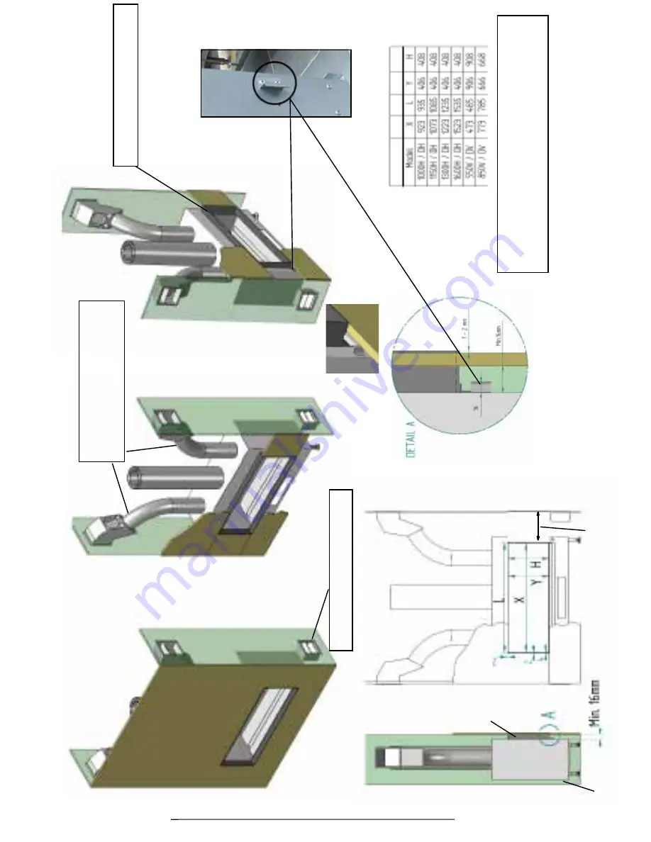 M Design LUNA 1000H Instructions For Installation And Use Manual Download Page 39