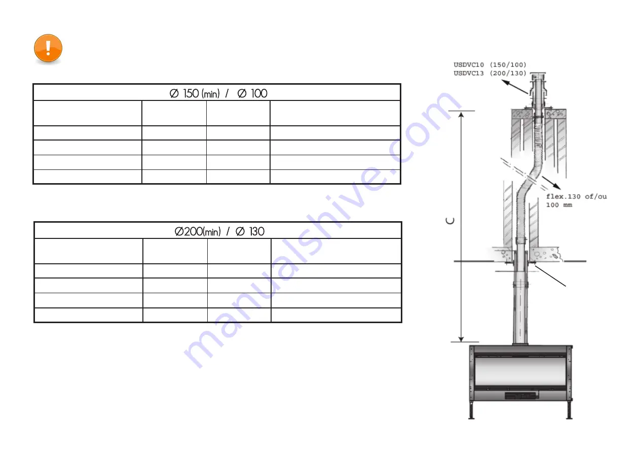 M Design LUNA DIAMOND 100 CL Instructions For Installation And Use Manual Download Page 8