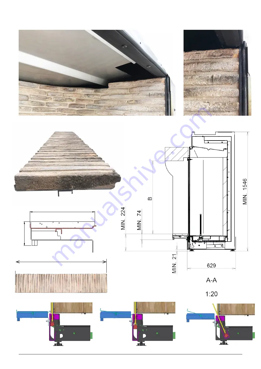 M Design TRUE VISION RUSTICA L Instructions For Installation Manual Download Page 11