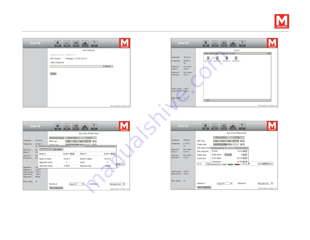 M Squared SolsTiS User Manual Download Page 36