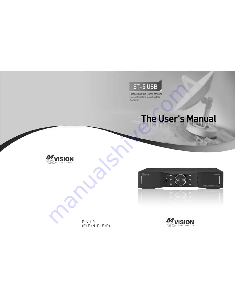 M Vision ST-5 USB User Manual Download Page 1