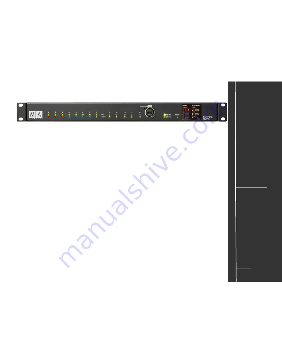 MA lighting MA Switch Quick Manual Download Page 27