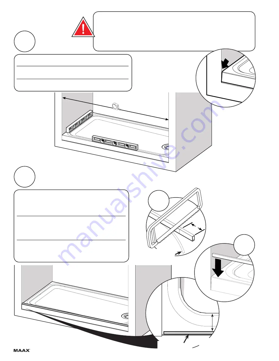 MAAX 136270 Installation Instructions Manual Download Page 8